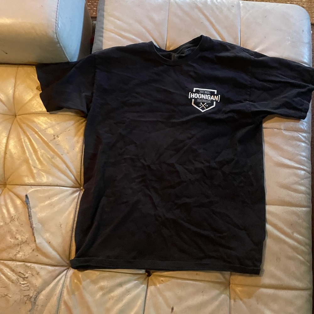 Black Men's hoonigan industry’s shirt